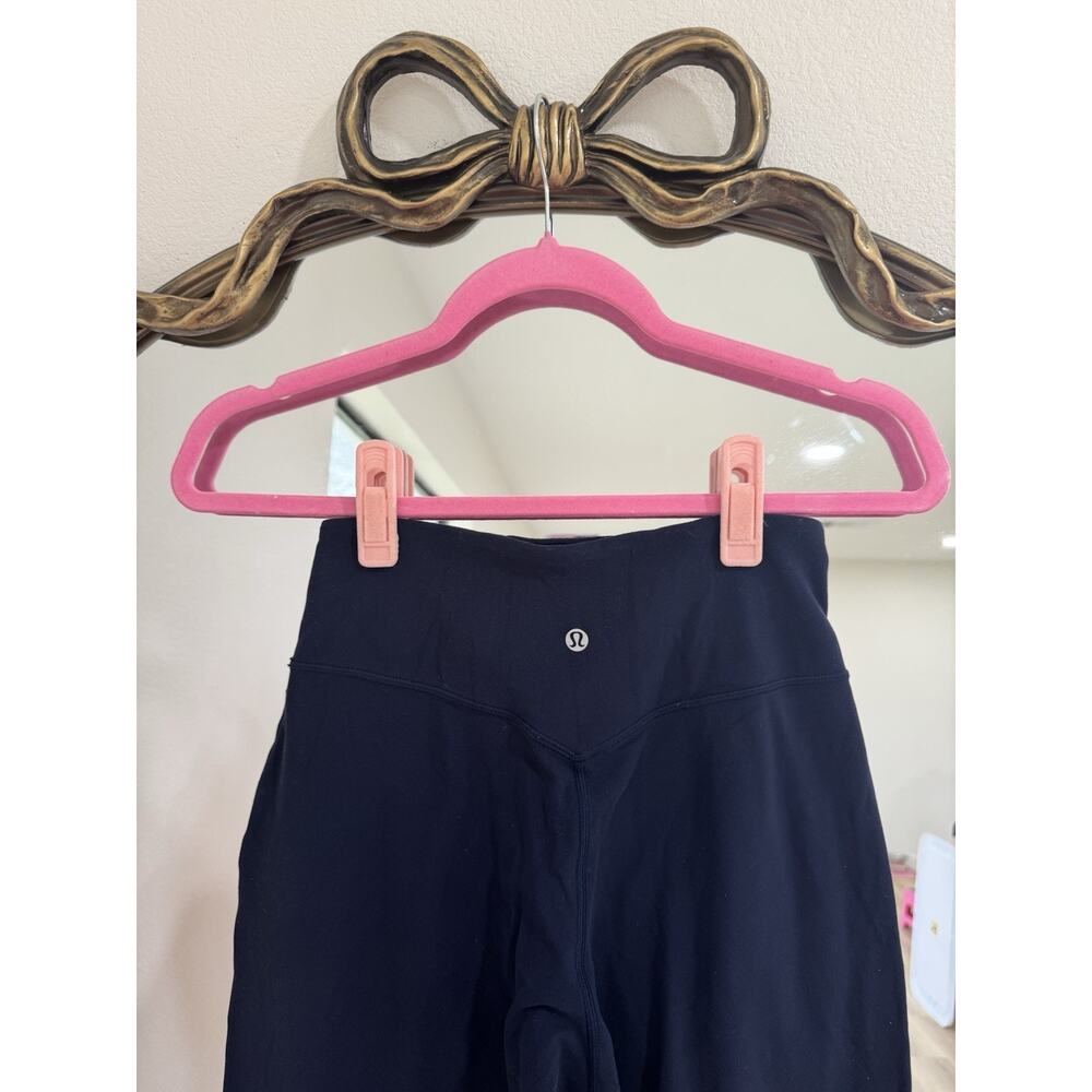 Lululemon Align Jogger Cropped True Navy Soft Sporty Mid Rise Athletic Size 4 - Picture 3 of 6